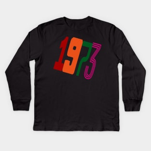 1973 Kids Long Sleeve T-Shirt